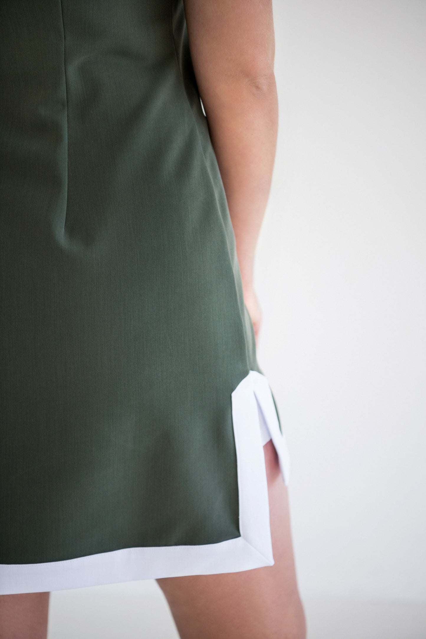 Dress - Green with white logo